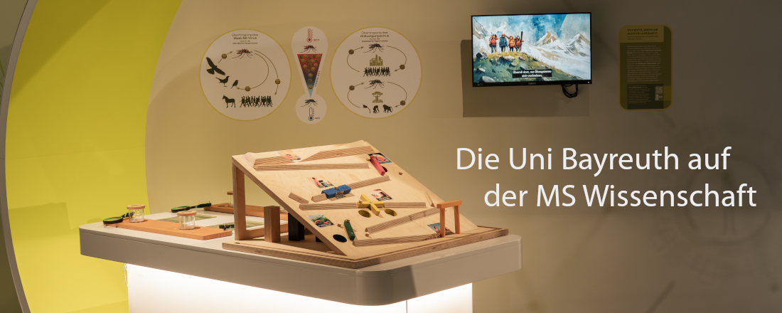 Die Uni Bayreuth auf der MS Wissenschaft