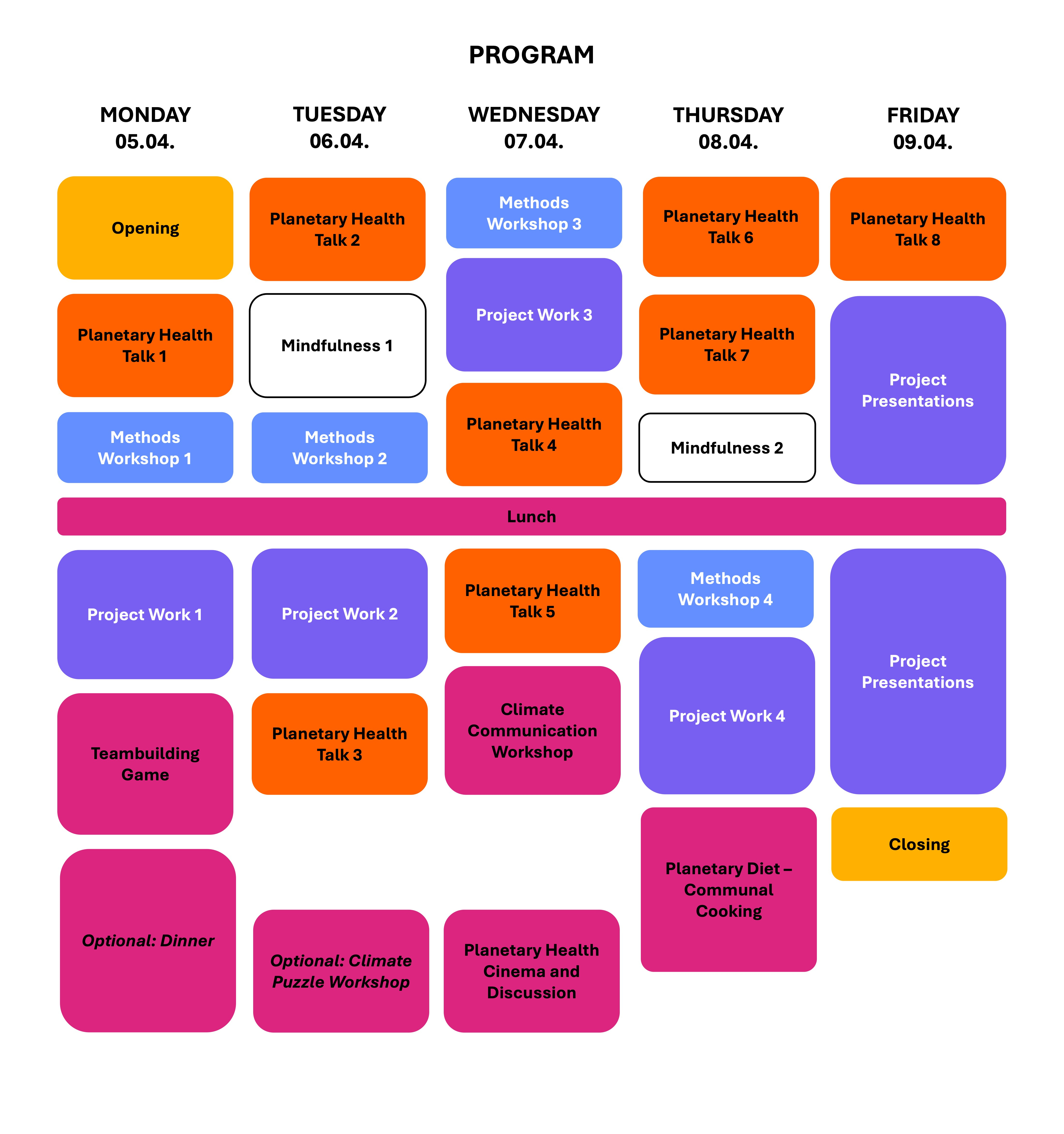 Program Spring School 2027